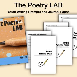 The Poetry LAB Youth Writer's Journal Pages digital download Product image