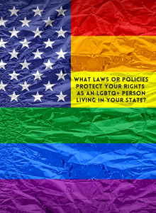 what laws or policies protect your rights as an LGBTQ+ person living in your state?